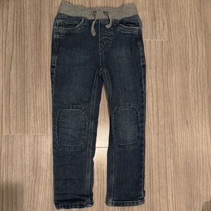 Hanna Anderson Kids Denim Pants with Knee Patches - Comfortable and Durable